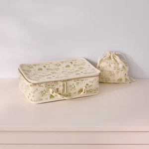 Valisette en tissu - imprimé Albertine