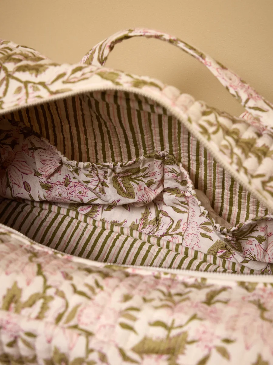 Sac week-end imprimé indien – Image 5