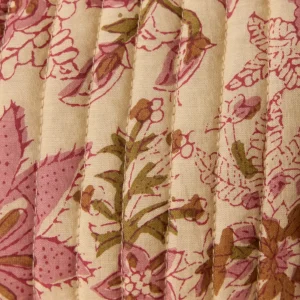 Trousse de toilette imprimé fleuri indien