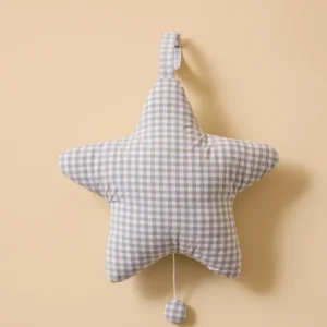 Étoile musicale en gaze de coton