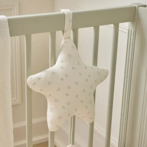 Étoile musicale en gaze de coton