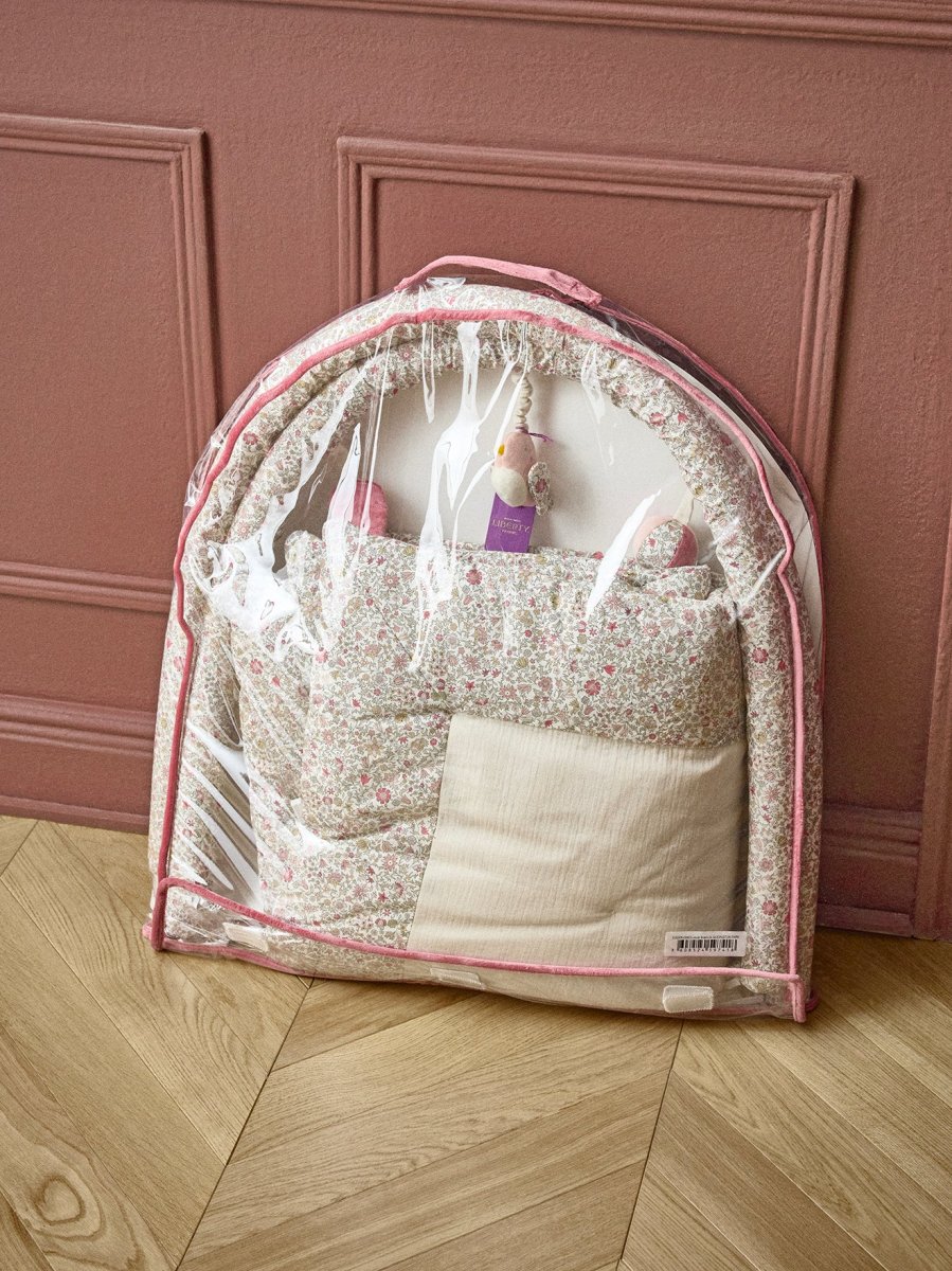 Tapis d'éveil tissu Liberty et gaze de coton – Image 7