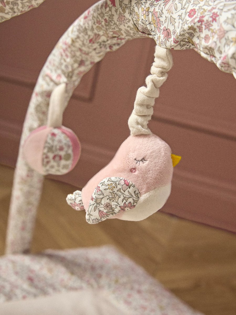 Tapis d'éveil tissu Liberty et gaze de coton – Image 3