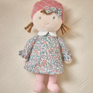 Poupée Louison en tissu Liberty