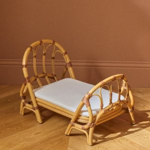 Lit poupée en rotin Céleste