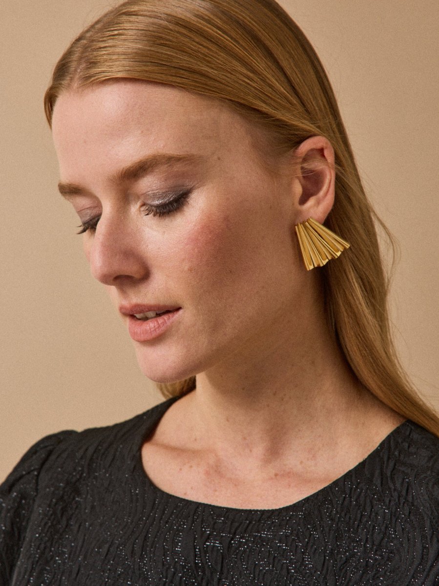 Boucles d'oreilles Françoise - Collection Cyrillus X Chic Alors – Image 2