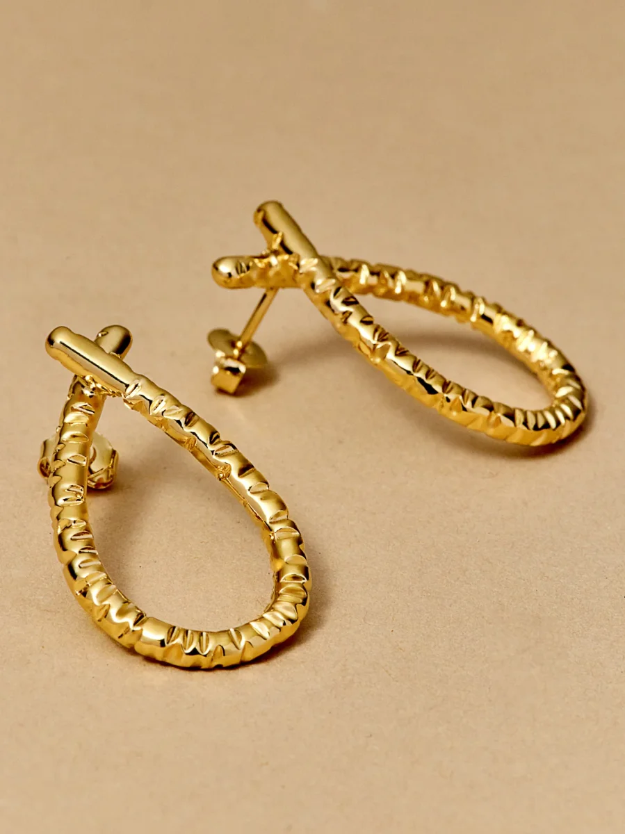 Boucles d'oreilles Lowi - Collection Cyrillus X Chic Alors – Image 3