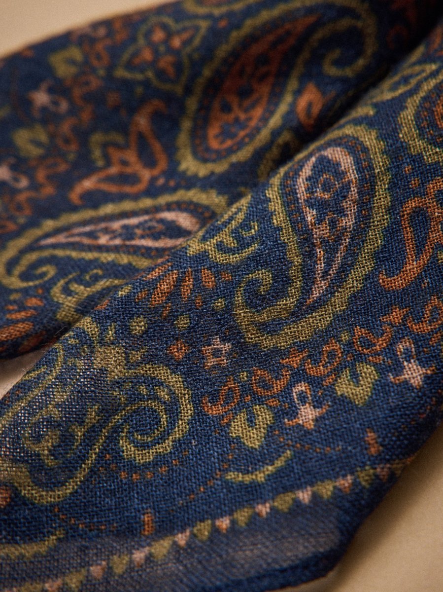 Bandana imprimé en laine femme – Image 4