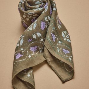 Foulard femme imprimé indien