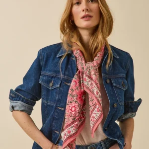 Foulard imprimé indien femme