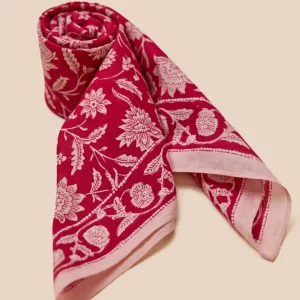Foulard imprimé indien femme