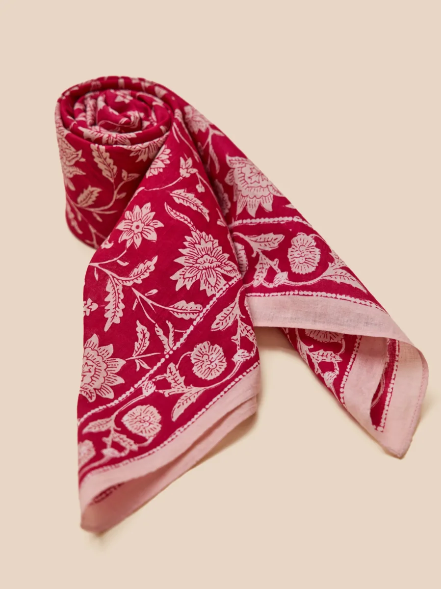 Foulard imprimé indien femme