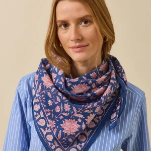 Foulard imprimé indien femme