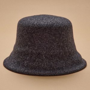 Chapeau cloche en laine femme