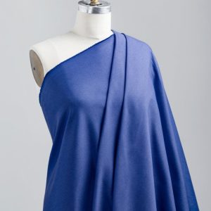 10oz Organic Cotton Stretch Bull Denim - Cobalt - Swatch