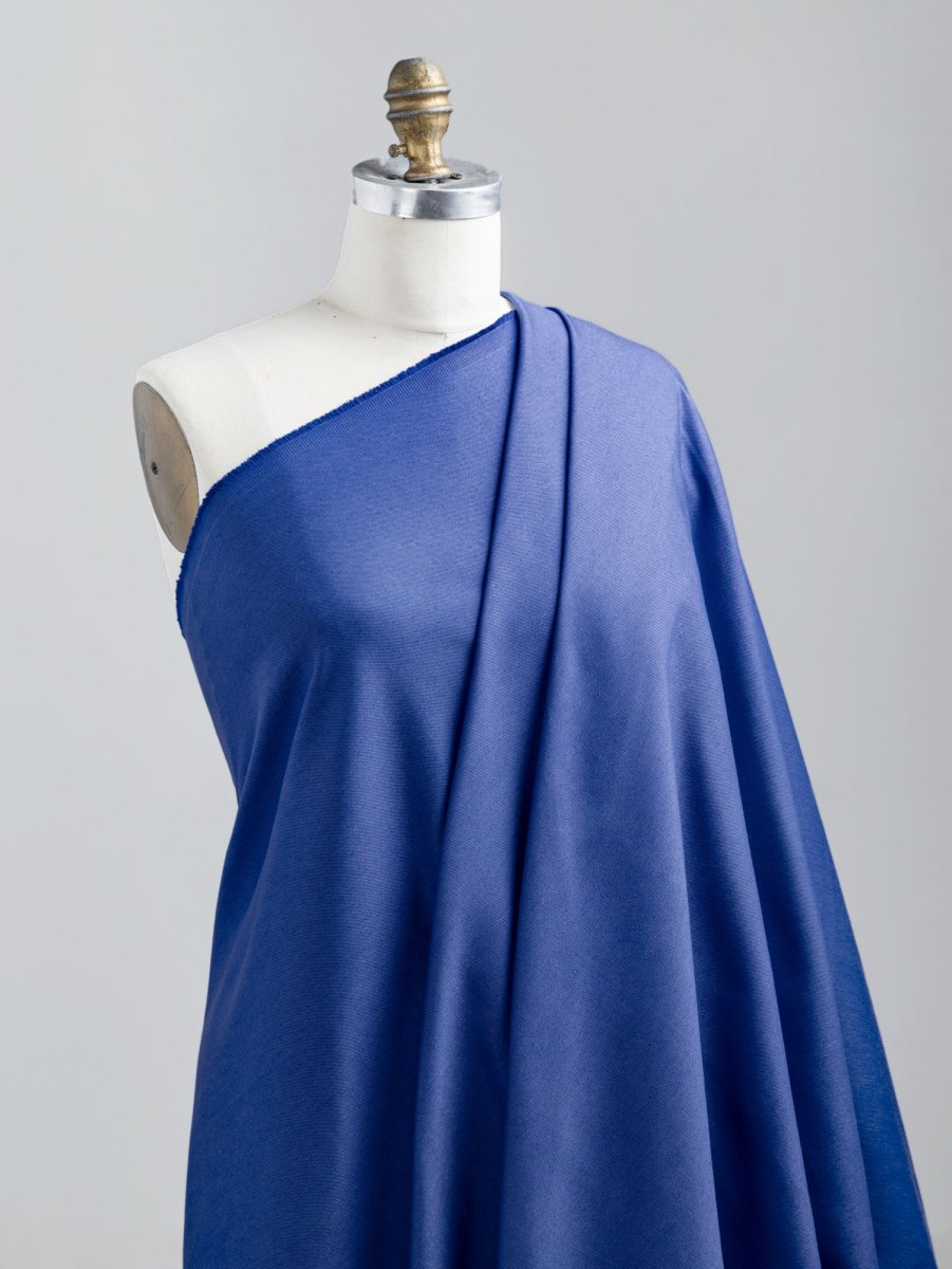 10oz Organic Cotton Stretch Bull Denim - Cobalt – Image 3