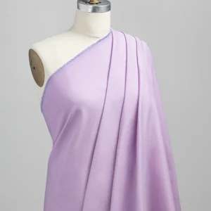 10oz Organic Cotton Stretch Bull Denim - Lavender - Swatch