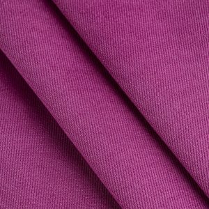 10oz Organic Cotton Stretch Bull Denim - Raspberry