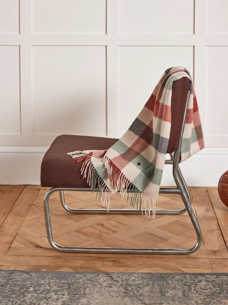 Écharpe carreaux en laine adulte - Collection Faguo – Image 5