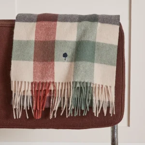 Écharpe carreaux en laine adulte - Collection Faguo