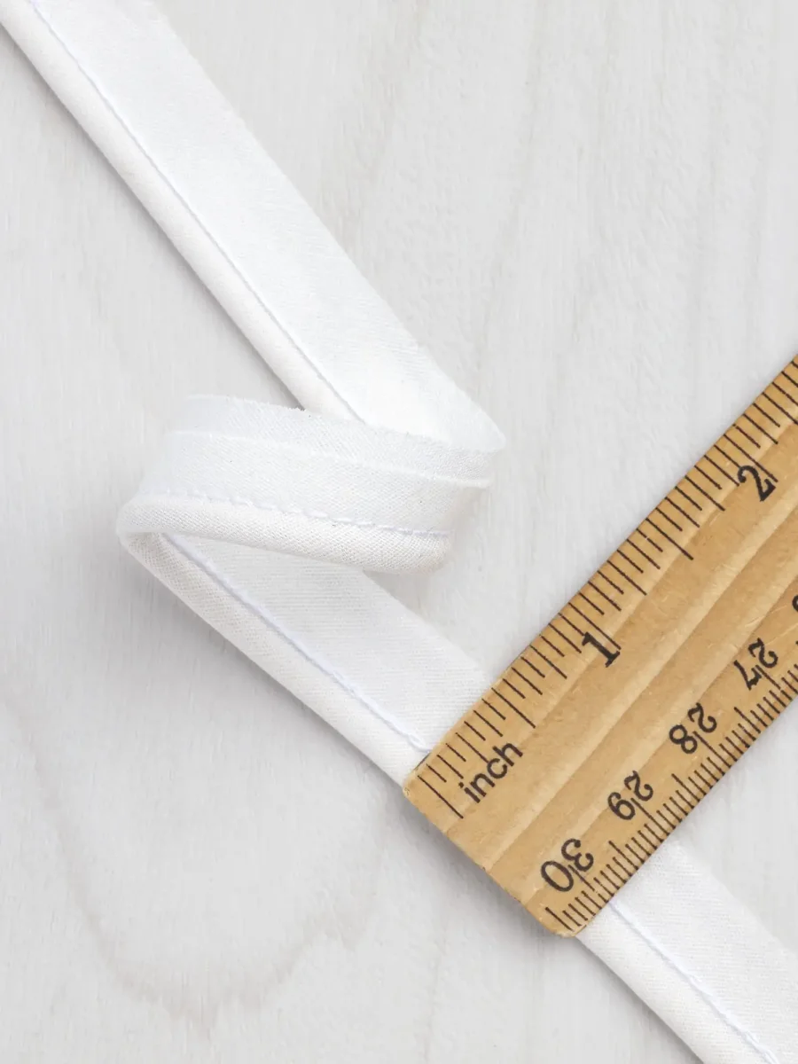 3mm (1⁄8″) Cotton Cord Piping Tape - Cream – Image 3