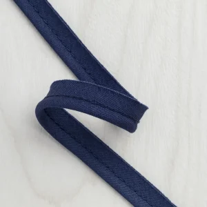 3mm (1⁄8″) Cotton Cord Piping Tape - Navy