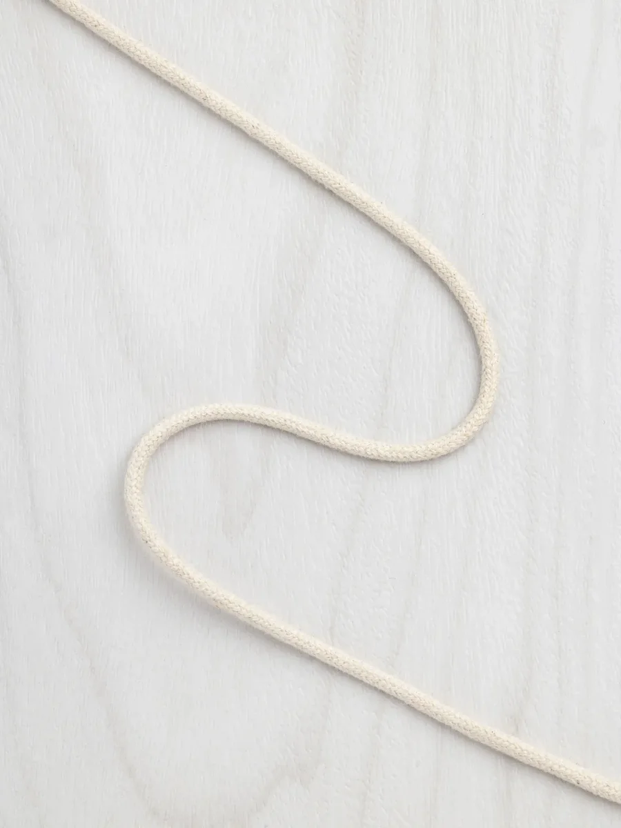 3mm (1⁄8″) Cotton Piping Cord - Natural