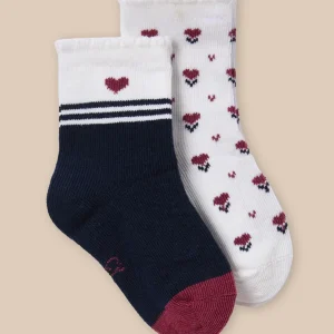 Lot de 2 paires de chaussettes Bébé