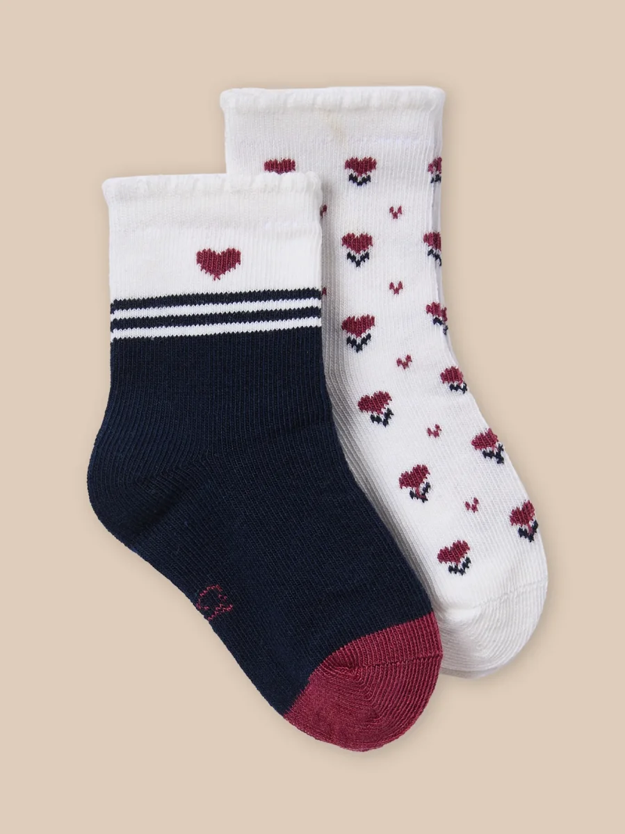 Lot de 2 paires de chaussettes Bébé – Image 2