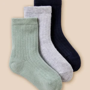 Lot de 3 paires de chaussettes bébé