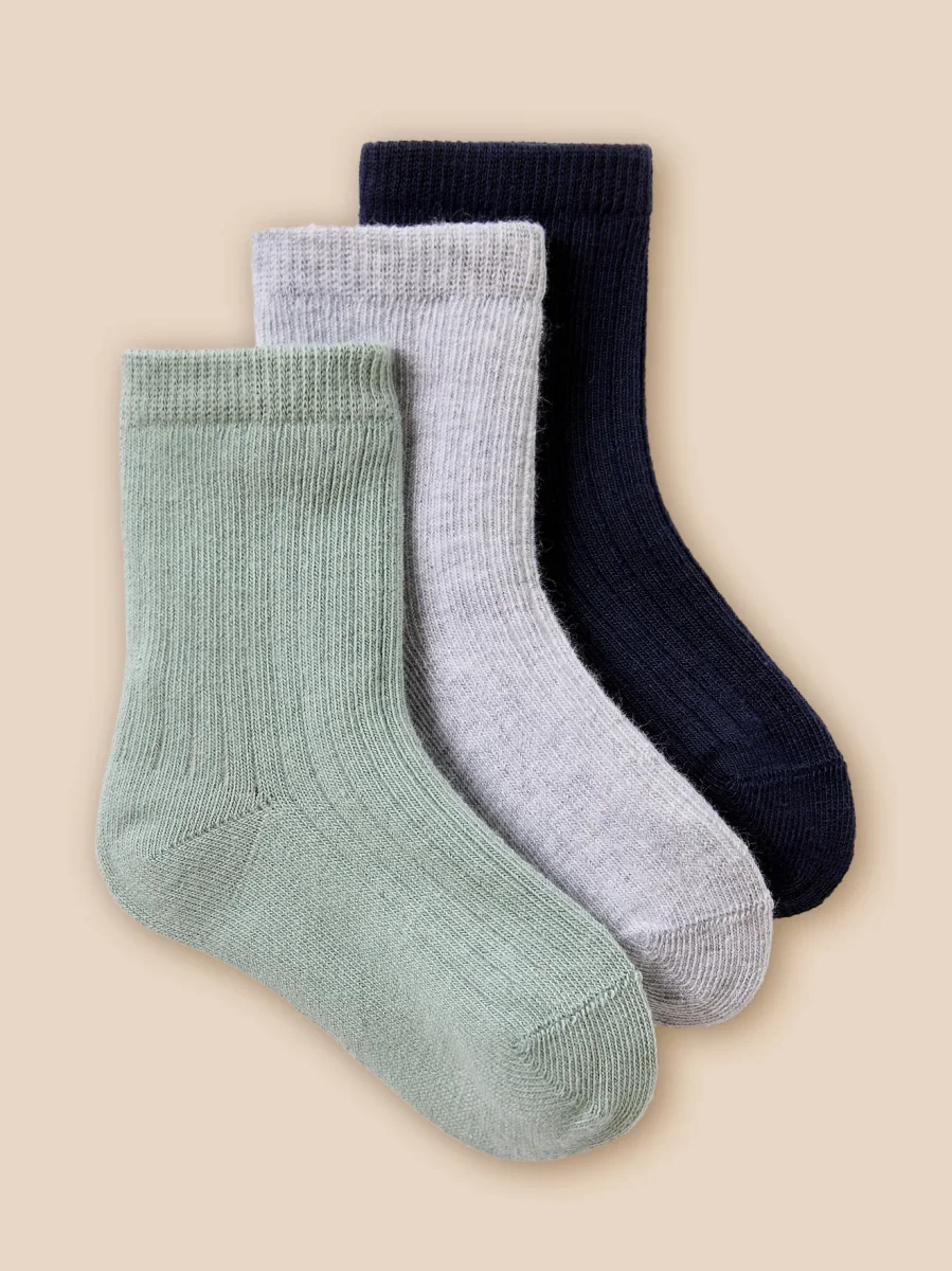 Lot de 3 paires de chaussettes bébé