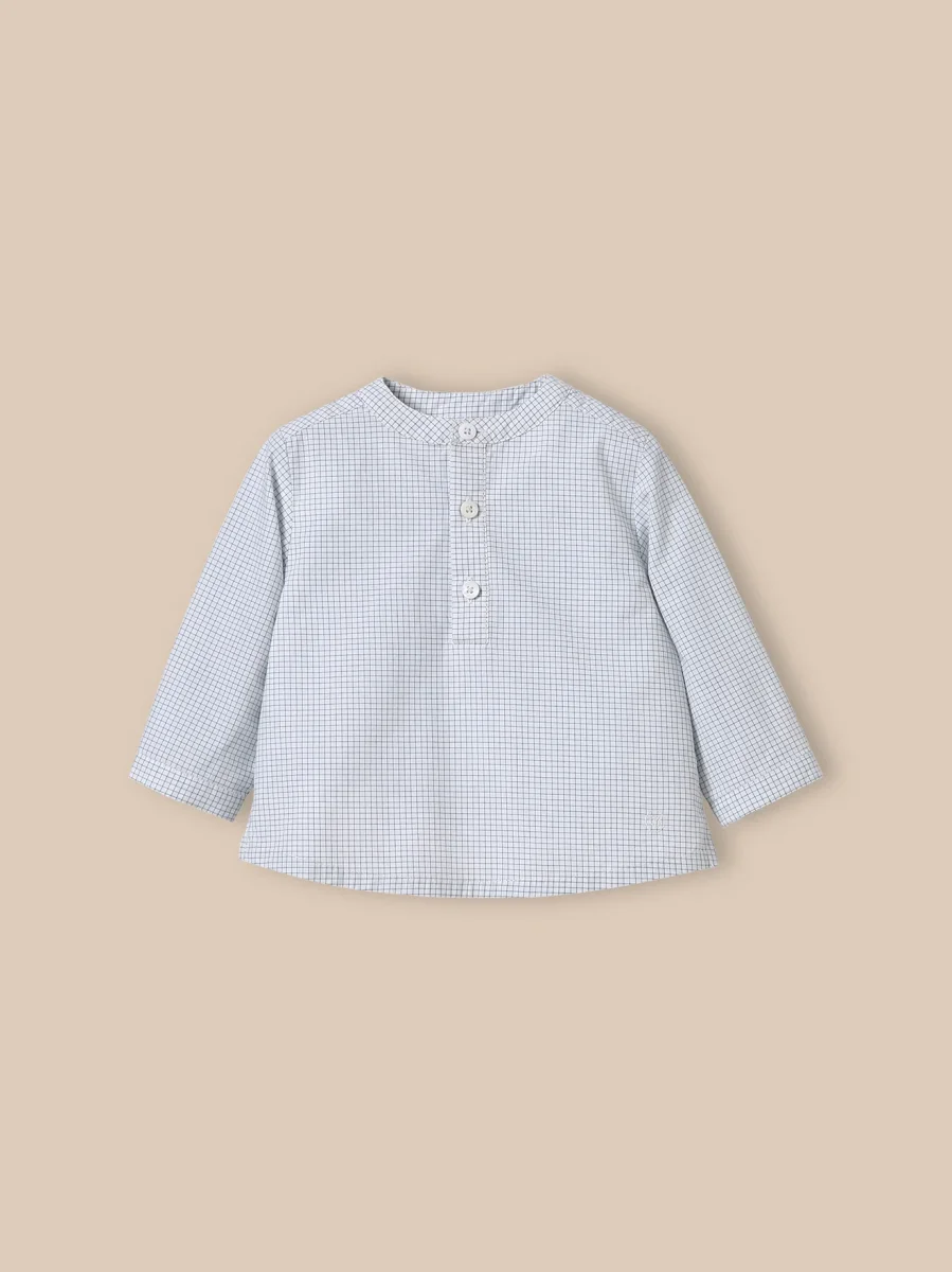 Guimpe à carreaux Bébé