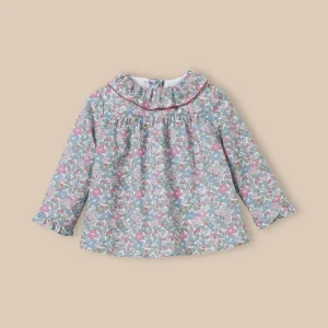 Blouse en tissu Liberty Bébé