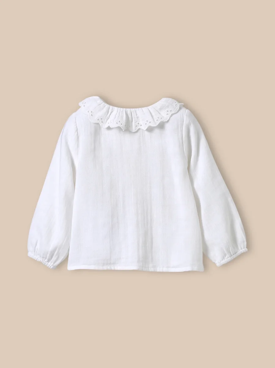 Blouse bébé en gaze de coton – Image 3