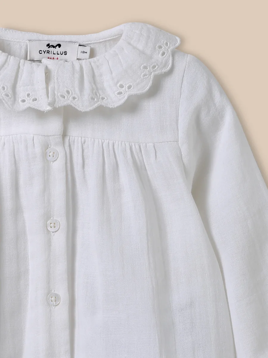 Blouse bébé en gaze de coton – Image 4