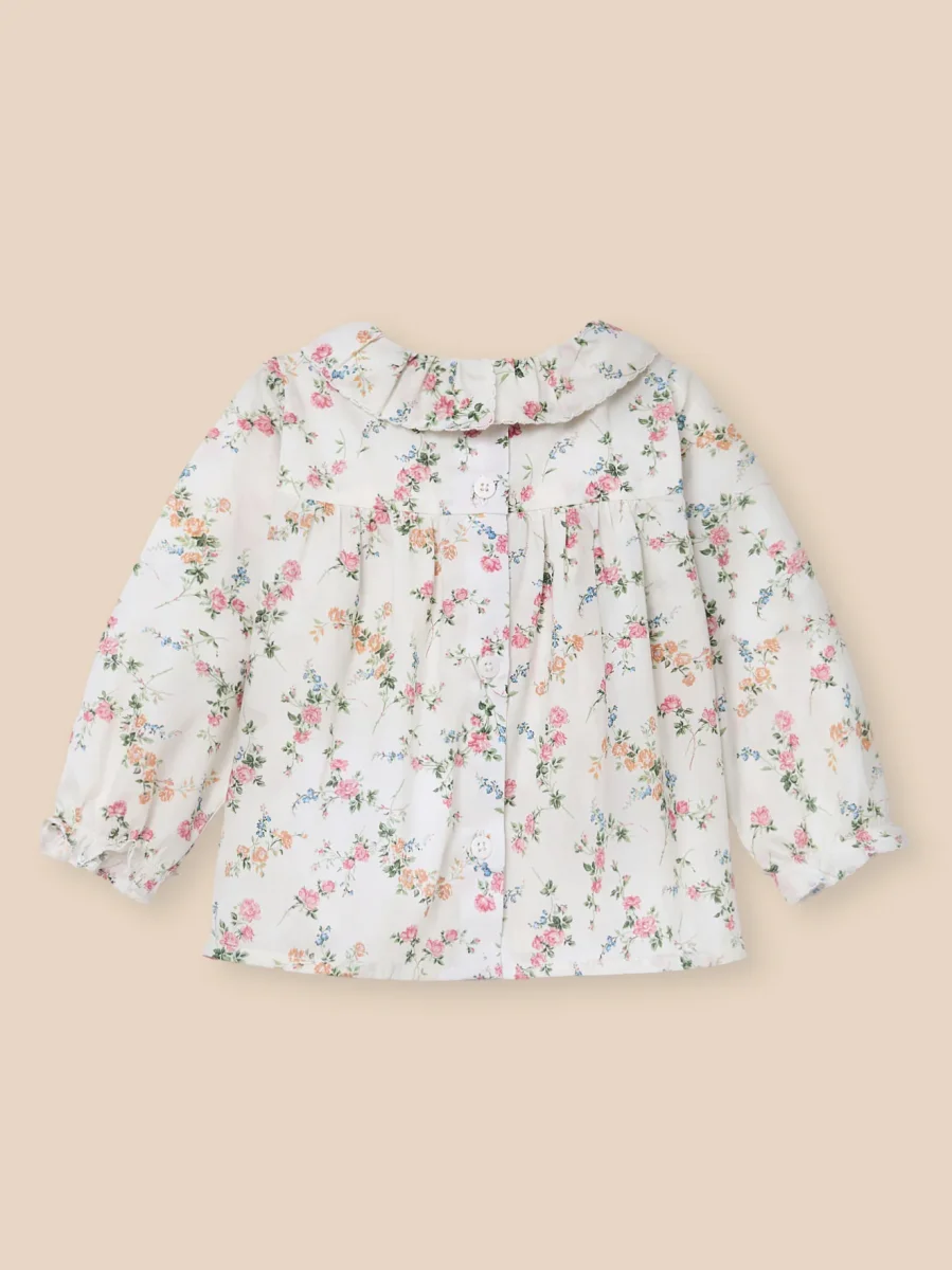 Guimpe en tissu Liberty Bébé – Image 3