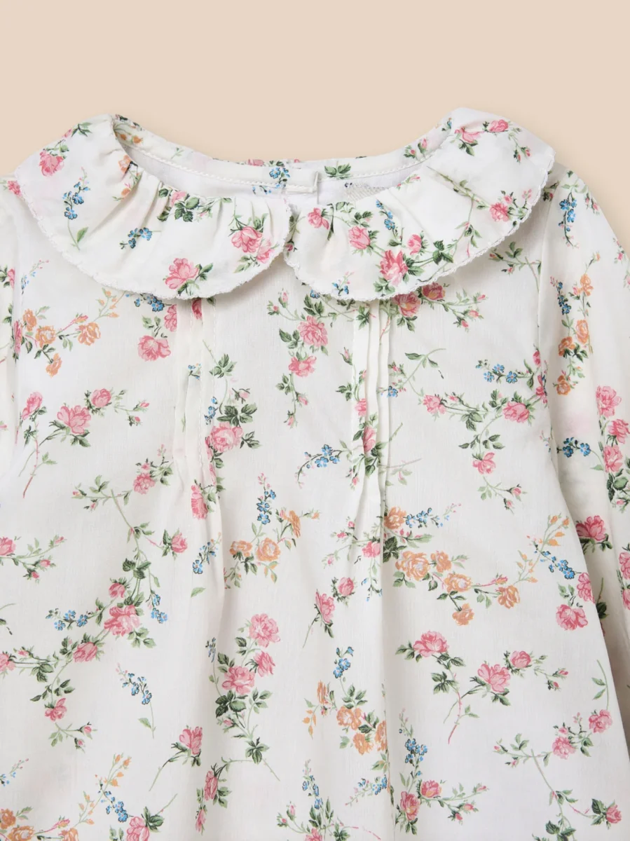 Guimpe en tissu Liberty Bébé – Image 4