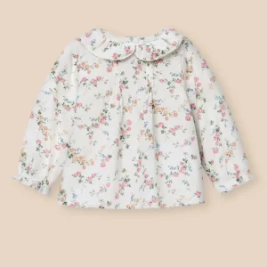 Guimpe en tissu Liberty Bébé