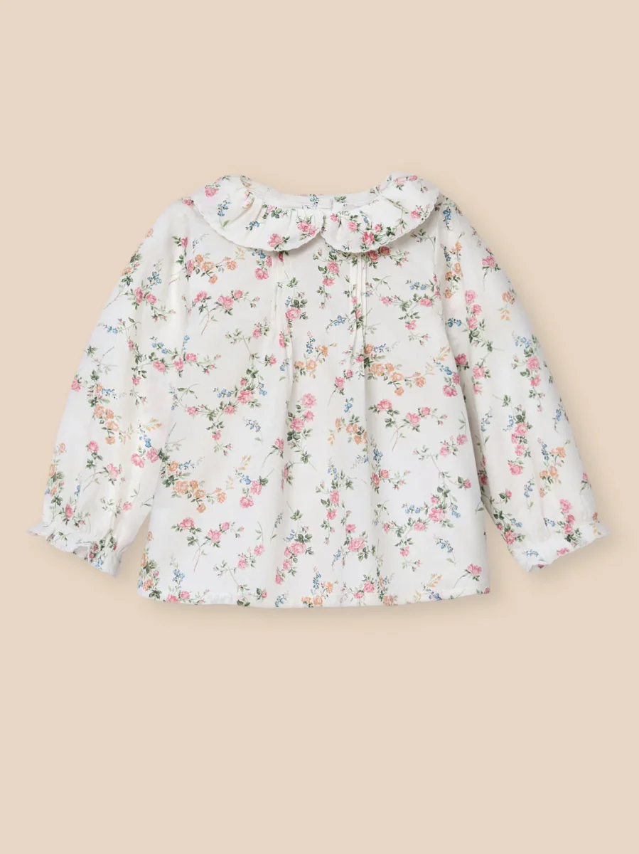 Guimpe en tissu Liberty Bébé – Image 2