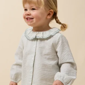 Blouse col brodé Bébé