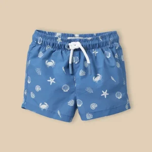 Short de bain "crabes" Bébé