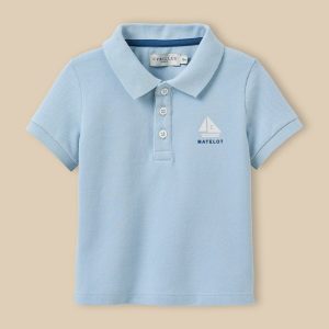 Polo maille piquée Bébé - Coton biologique