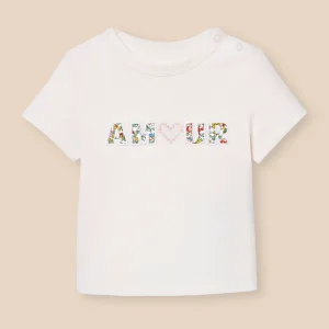 T-shirt Bébé tissu Liberty - Coton biologique