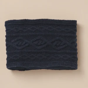 Snood torsadé doublé polaire Bébé