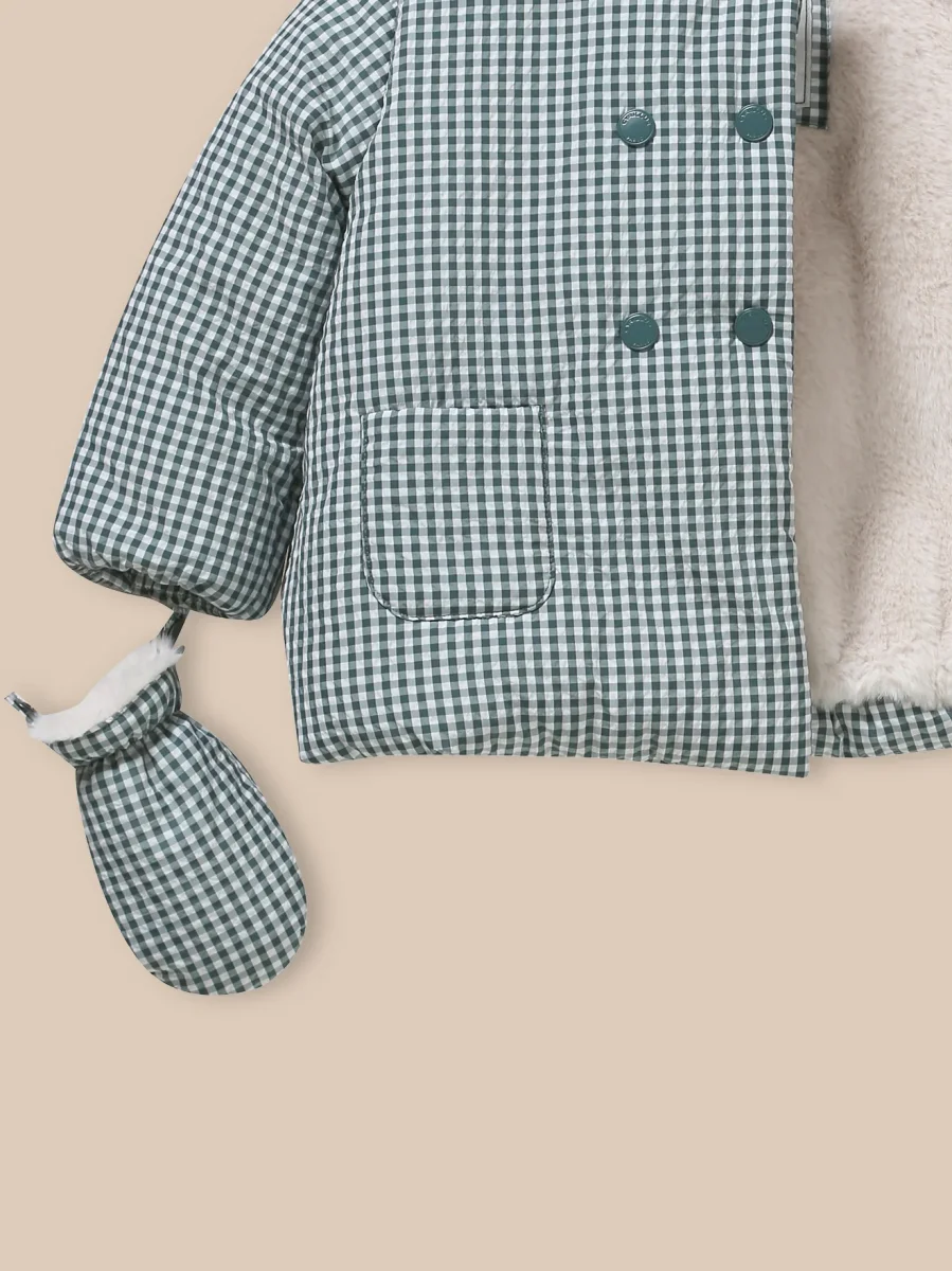 Doudoune doublée sherpa Bébé – Image 4