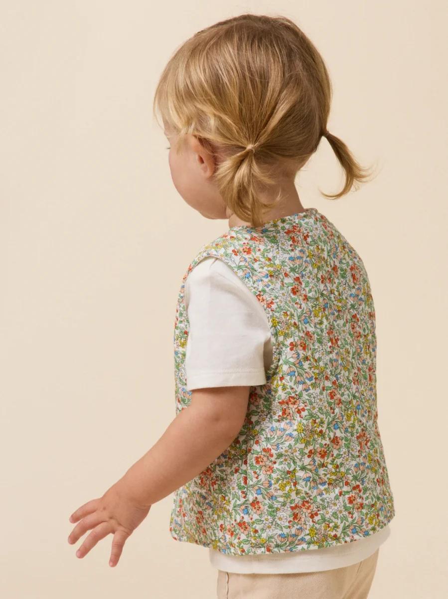 Veste en tissu Liberty Bébé – Image 3