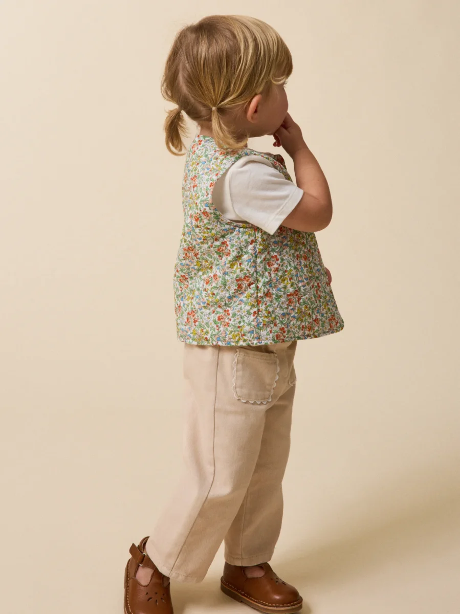 Veste en tissu Liberty Bébé – Image 5