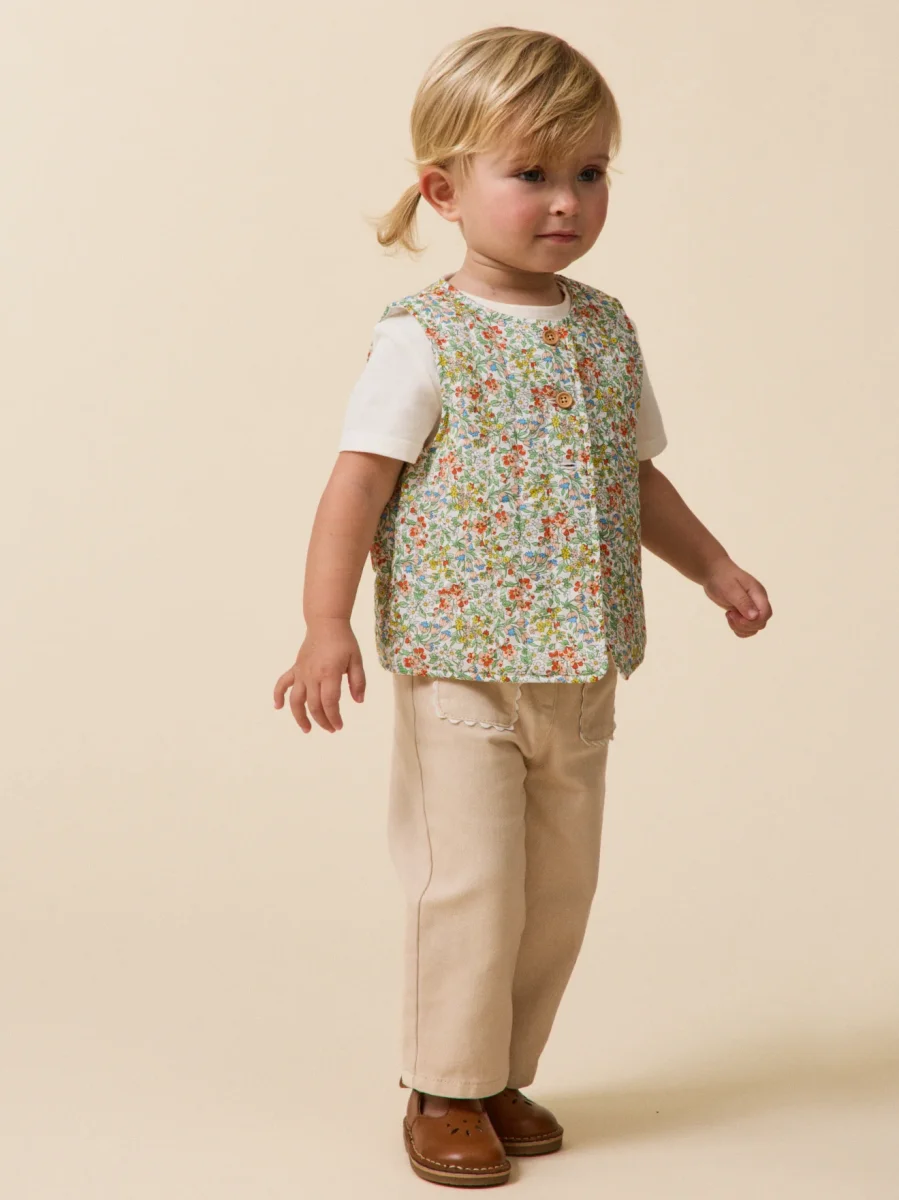 Veste en tissu Liberty Bébé – Image 6