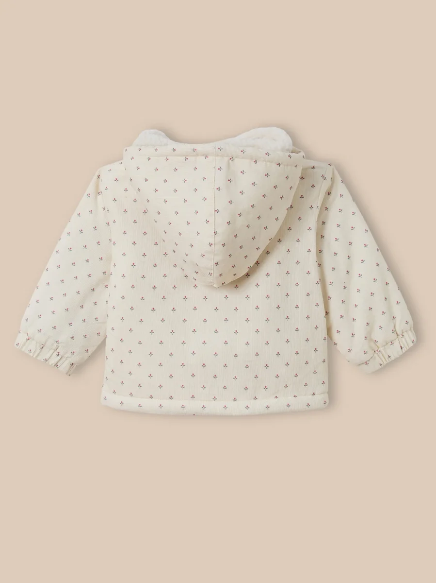 Veste en velours doublée sherpa Bébé – Image 3