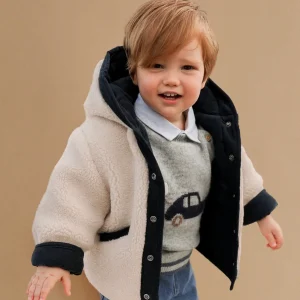 Veste burnous réversible Bébé